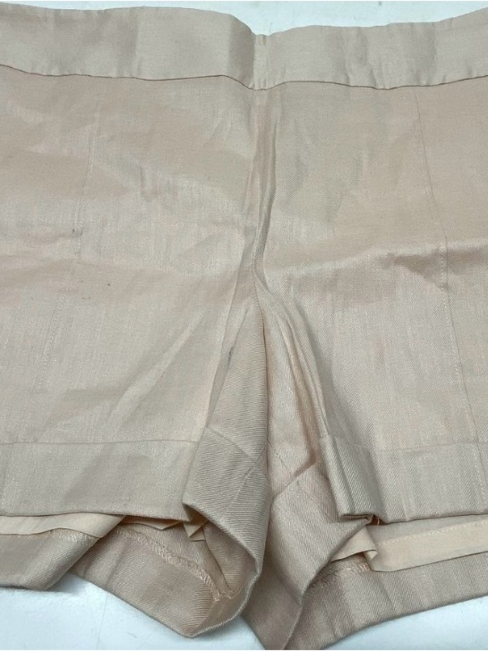 LOFT Peach Cotton Blend Shorts Women's 12